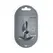 OUCH! Silicone Plug Medium 7.9cm Gunmetal - Smooth Anatomic Model