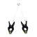 Hardwire Hangers crno/zeleni napredni silikonski sistem za hvatanje