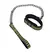 Doc Johnson Tactical podesivi set ogrlice i povodca crno-zeleni neopren
