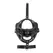 Ouch! Podesivi Face Harness sa Odvojivom Lopticom za Gag Crni