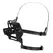 Ouch! Podesivi Face Harness sa Odvojivom Lopticom za Gag Crni