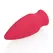 Loveline Cone Shaped Compact Vibrating Device Blushing Red