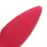 Loveline Cone Shaped Compact Vibrating Device Blushing Red