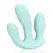 Loveline Three-In-One Liquid Silicone System Breezy Blue 3-Function