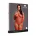 Penthouse Shimmering bodi-čarapa plus size crvena-zlatni šljokići off-shoulder