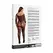 Leg Avenue Plus Size bodi-čarapa crna/zlatni šljokići off-shoulder XL-4XL