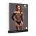 Leg Avenue Bodystocking Off-Shoulder Black Gold Glitter One Size