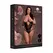 Obsessive bodi model 8714273043801 plus size čipka otvorene čašice crna