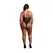 Obsessive bodi model 8714273043801 plus size čipka otvorene čašice crna