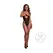 Obsessive bodi Luiza otvorene čašice čipka, podesiva, one size, crna