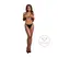 Avanua Open Cup Lace Triangle Bra Black Adjustable One Size
