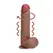 RealRock Vibriranjuća i Rotirajuća Intimna Mašina 20.5cm Bež