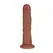 RealRock Vibriranjuća i Rotirajuća Intimna Mašina Zakrivljena 20.5cm Bež