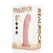RealRock Vibriranjući Rotirajući Intimni Uređaj 20.5cm Zakrivljen Boje Kože