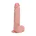 RealRock Vibriranjući Intimni Uređaj 23 cm sa Usisnom Čašom - Boja Kože