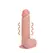 RealRock Vibrating Straight Intimate Machine 18 cm with Suction Cup - Flesh