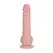 RealRock Vibrating Straight Intimate Machine 18 cm with Suction Cup - Flesh