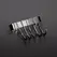 Shots Bear Claw Telescopic Stainless Steel Back Scratcher Silver