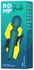 ROMP Presto Metallic Wand Massager - 10 režima, vodootporan, 20cm
