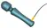 ROMP Presto Metallic Wand Massager - 10 režima, vodootporan, 20cm