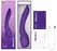 We-Vibe Wand 2 Intimni masažer, kontrolisan aplikacijom, vodootporan, 27.3 cm