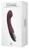 Titanz Vibrator Rubine Red - Flexible Silicone Model, 10 Modes, 19.5cm