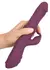 Javida 3F Vibrator sa potiskivanjem, punjiv, silikonski, dvostruko dejstvo, 25cm