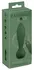 Emerald Love Luxurious RC analni čep - vibrirajući, daljinski upravljač, zeleni, 14 cm