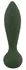 Emerald Love Luxurious RC analni čep - vibrirajući, daljinski upravljač, zeleni, 14 cm