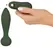Emerald Love Luxurious RC analni čep - vibrirajući, daljinski upravljač, zeleni, 14 cm