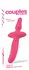 Couples Choice 2u1 Silikonski Intimni Stimulator, Vodootporan, 26cm