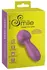 Sweet Smile Metallic Mini Wand - Kompaktni Vodootporni Uređaj za Masažu, Srebrna