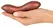 Sweet Smile Metallic Flexible Mini Intimate Massager 18cm Silicone