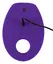Couples Choice RC Multi Funkcija Vibro Jastuk sa Fleksibilnim Prstenom 15 cm