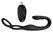 Rocks-Off Vibe Intimate Silicone Duo Ring & Anal Massager, 23.1 cm Black