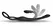 Rocks-Off Vibe Intimate Silicone Duo Ring & Anal Massager, 23.1 cm Black