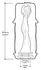 The Handy Dream Sleeve Chrysm Zamenski TPE Rukav 13-14 cm