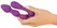 You2Toys Magic Anal Wand No. 1 Silikonski Intimni Sistem Perli Ljubičasti 27cm