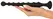 You2Toys Magic Anal Wand No. 2 - Fleksibilni Silikonski Crni Model sa Perlama