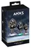 ANOS Metal Plug Set Diamond Trio - Spiral Shape, 3 Sizes, Multicolor Gems