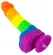 You2Toys PRIDE! Rainbow Silicone Model with Suction Cup 21 cm