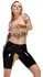 LateX Biciklističke Lateks Pantalone sa Prozirnim Umetkom, Veličina L, Crne