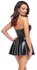 Noir Handmade Libido cev haljina S - Powerwetlook crna mini haljina