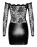 Noir Handmade Orgia Exclusive Čipka i Powerwetlook Haljina, Veličina M