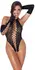 Cottelli FANTASY Crni Tigrasti Bodysuit i Duge Rukavice Set S-L