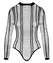 Cottelli Collection Body Fantasy S-L Bešavni Kaikovi Bodysuit Crni