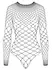 Cottelli FANTASY S-L Crni Mrežasti Bodysuit sa Rhinestone-ovima, Dugi Rukav
