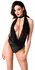 Noir Handmade Orgia Exclusive Crni Body sa Uklonjivim Biser Lancem M