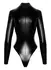 Noir Orgia Exclusive Bodysuit Black Powerwetlook Long Sleeve XL