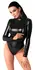 Noir Orgia Exclusive Powerwetlook Long Sleeve Bodysuit Black L